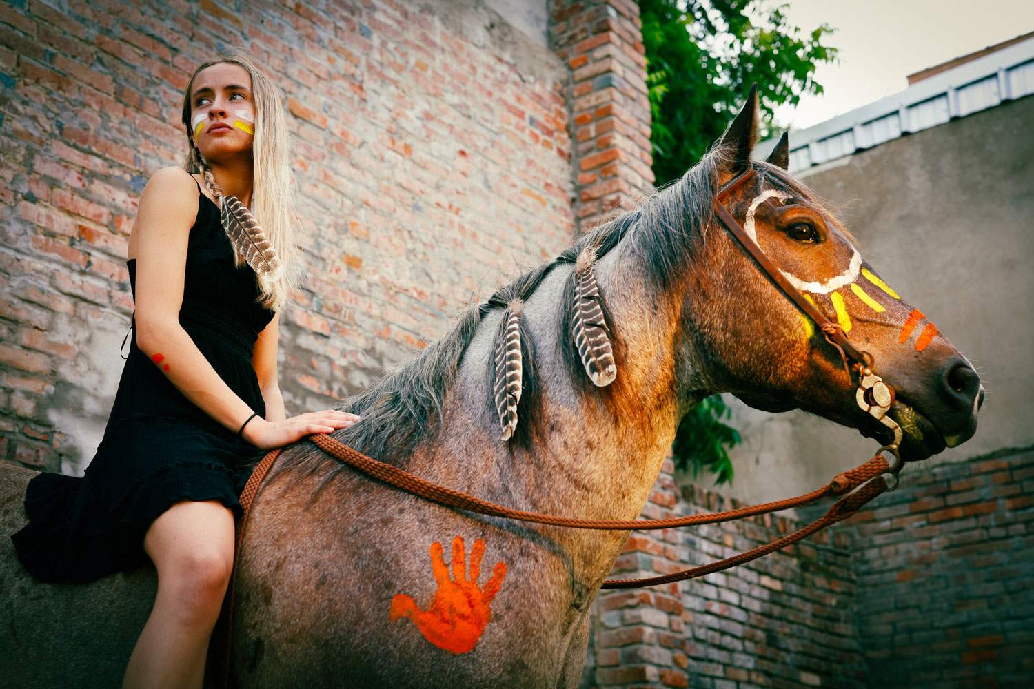 Brass & Bone social feed — Western brand photography
